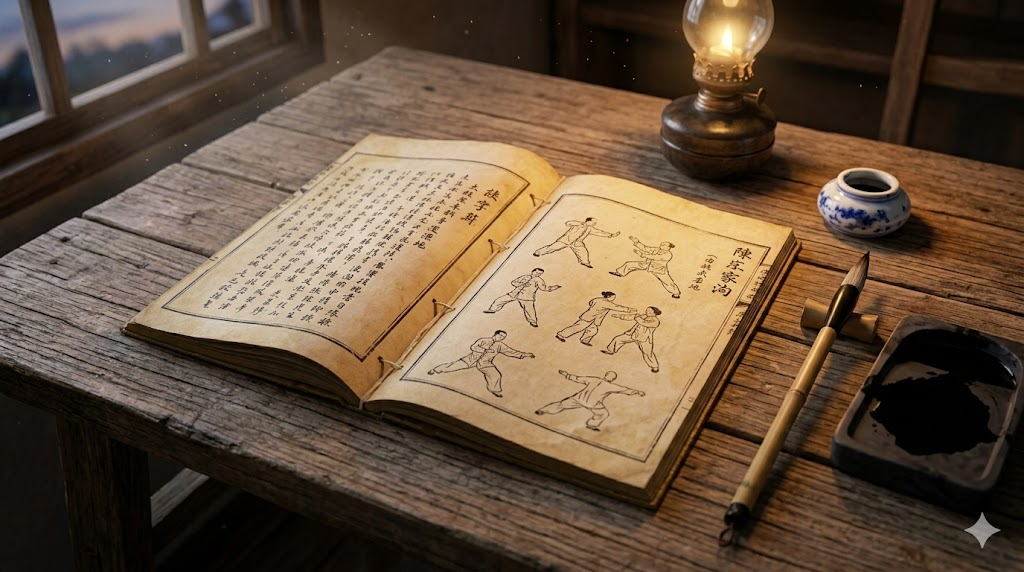 太極拳の理論化に貢献した文人の書斎。