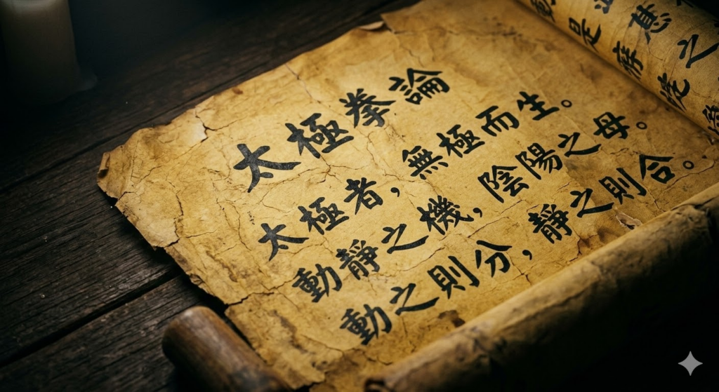 太極拳の核心理論が記された王宗岳『太極拳論』の古写本