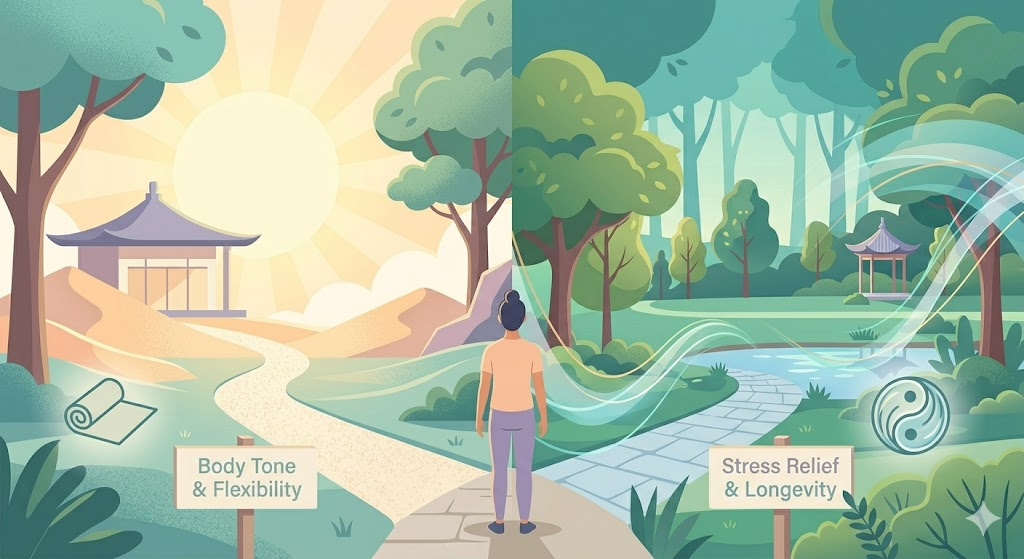 目的別のヨガと太極拳の選び方ガイド