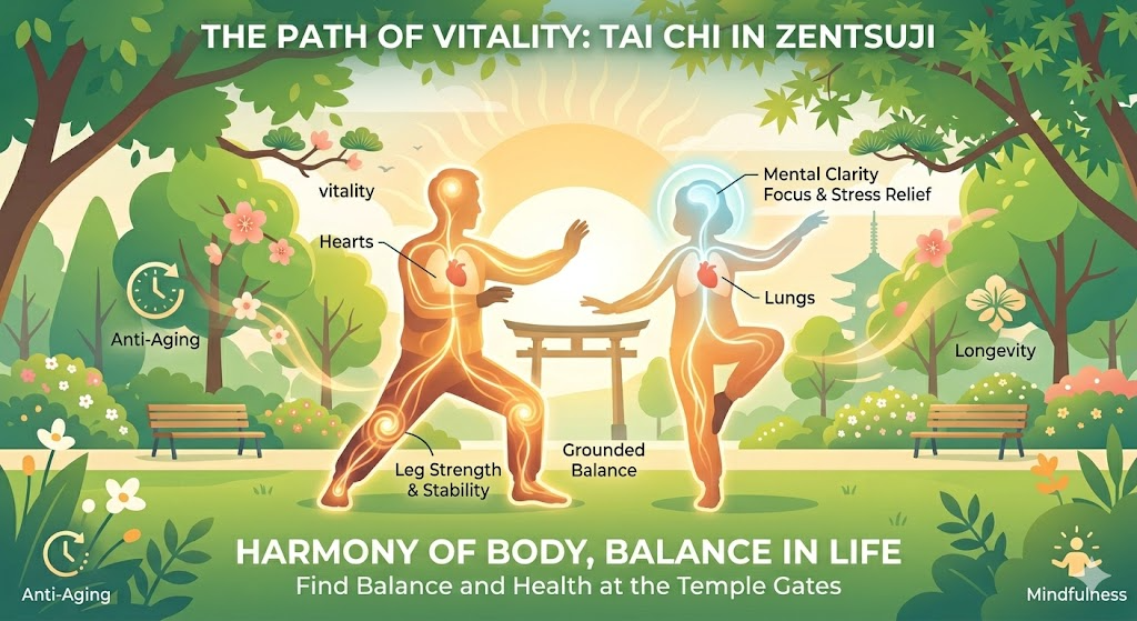 太極拳によるエネルギーの循環と全身へのアンチエイジング効果